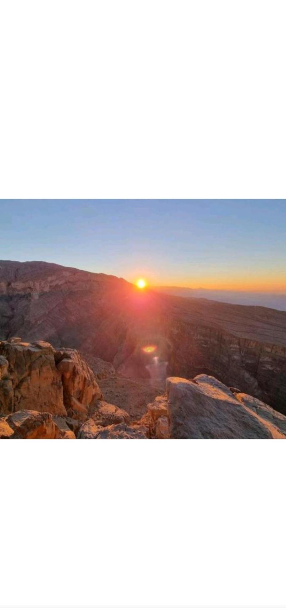جبل شمس Jabal Shams Sunset House Vila Dar Sawda Exterior foto