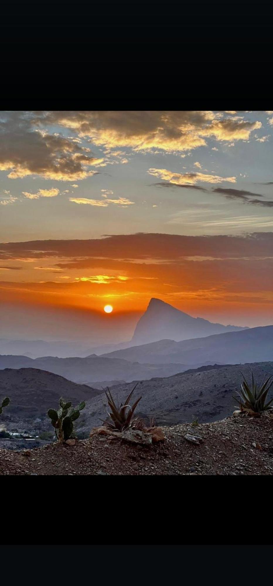 جبل شمس Jabal Shams Sunset House Vila Dar Sawda Exterior foto